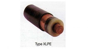 สายใต้ดิน Type XLPE Copper Stranded Conductor Cross-Linked Polyethylene Insulated High Voltage Cable